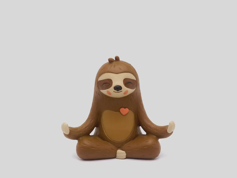 mindfulness meditatie met mo de luiaard tonie