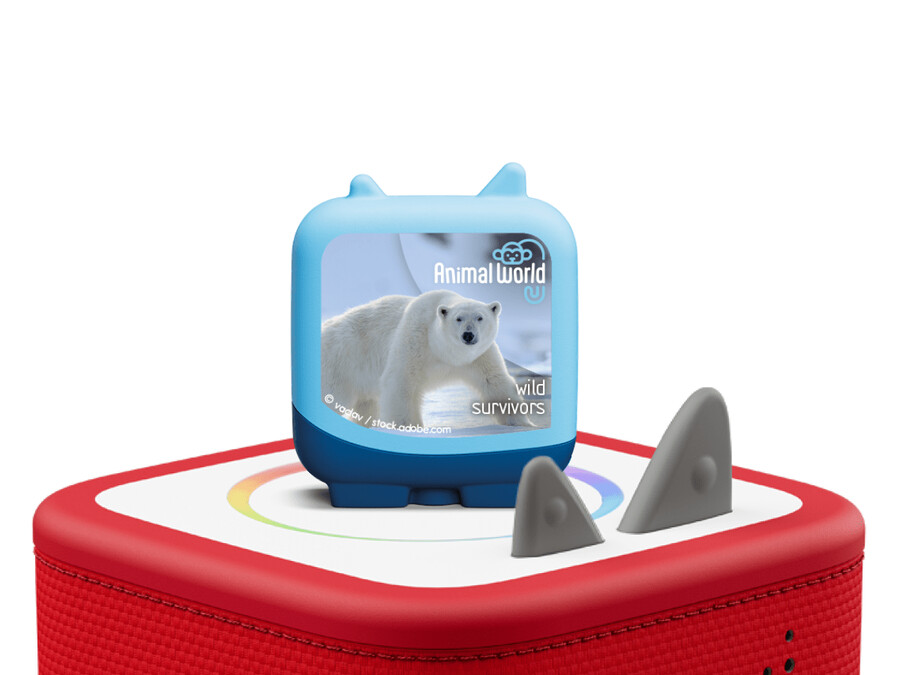animal world wild survivors clever tonies - 4-pack