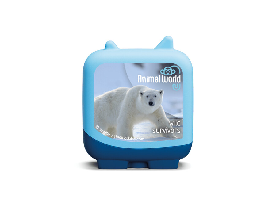 animal world wild survivors clever tonies - 4-pack