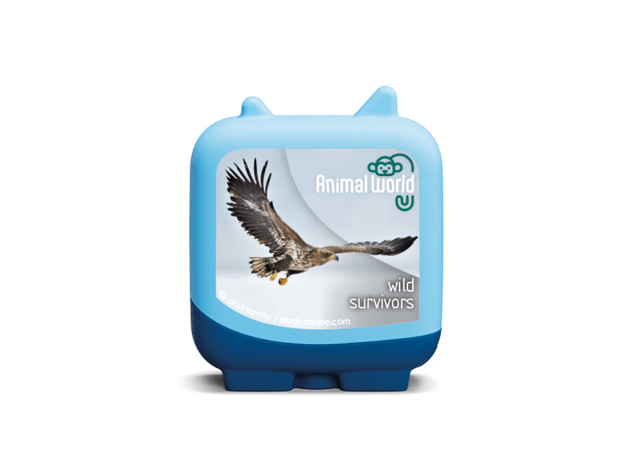 animal world wild survivors clever tonies - 4-pack
