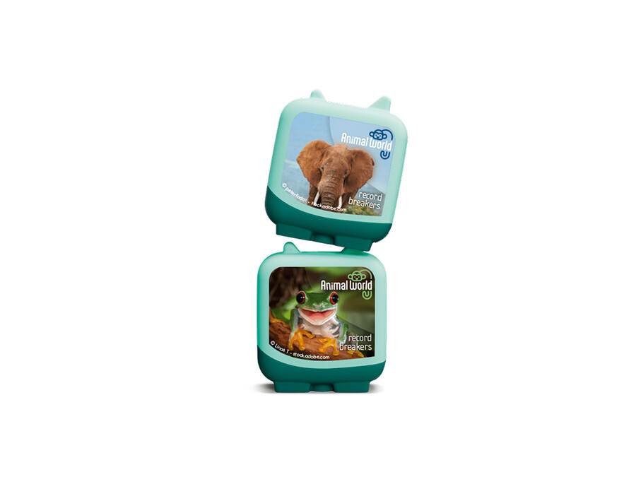 dierenwereld olifant en kikker clever tonies - set van 2