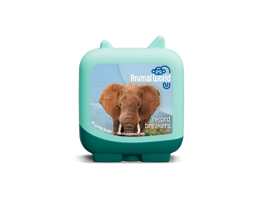 dierenwereld olifant en kikker clever tonies - set van 2