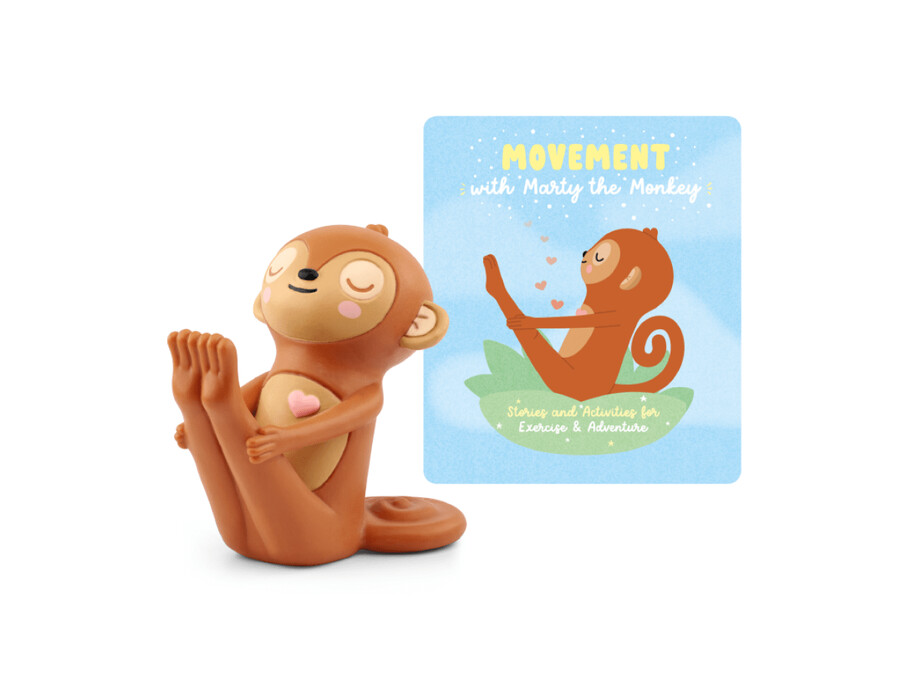 mindfulness bewegen met marty de aap tonie