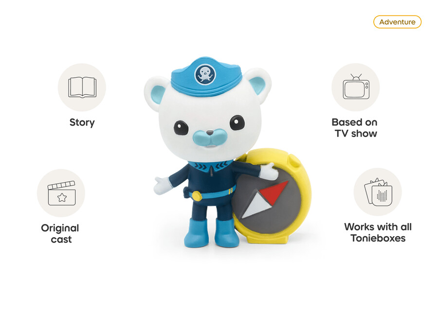 octonauts kapitein barnacles tonie